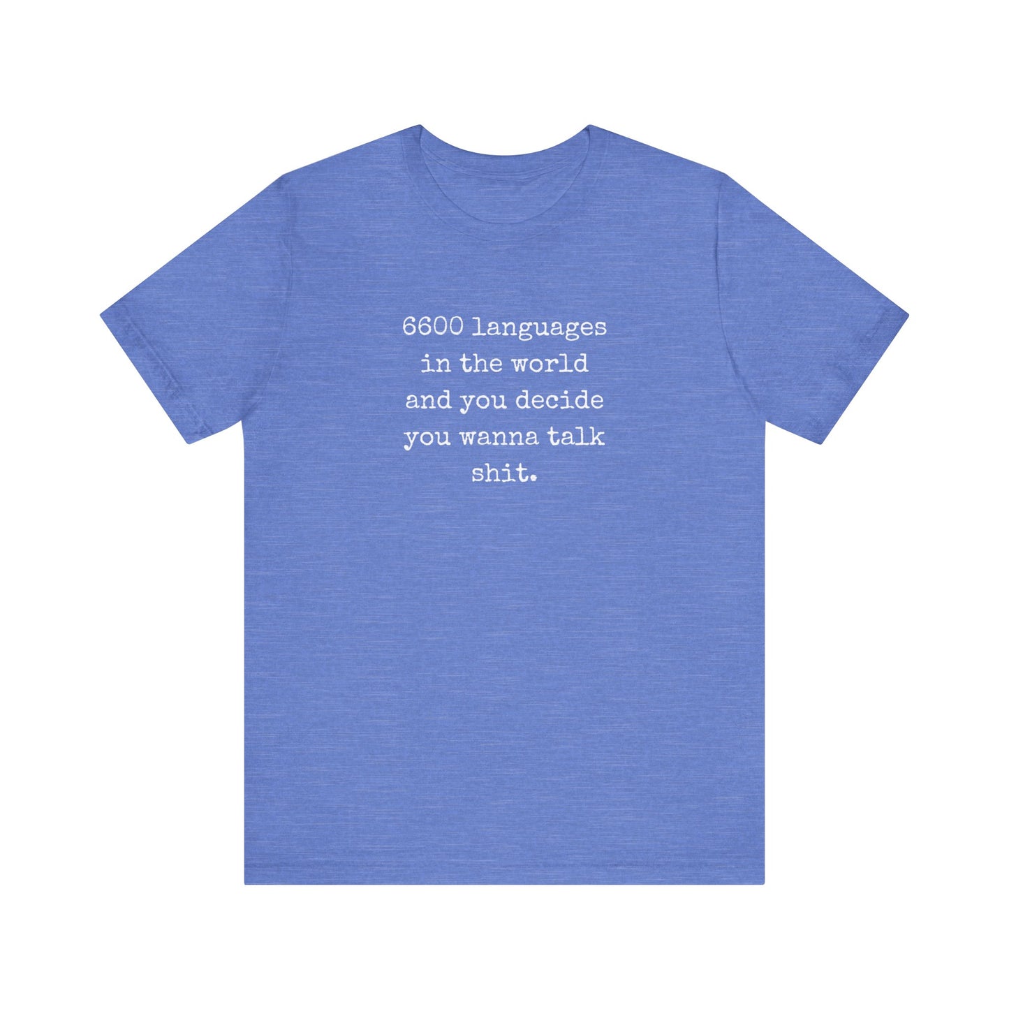 Talk Sh*t | Sarcastic T-Shirt | Cool Graphic | Gift Idea | Adult Humor | Unisex - Men & Womens Tee | Funny T-Shirt