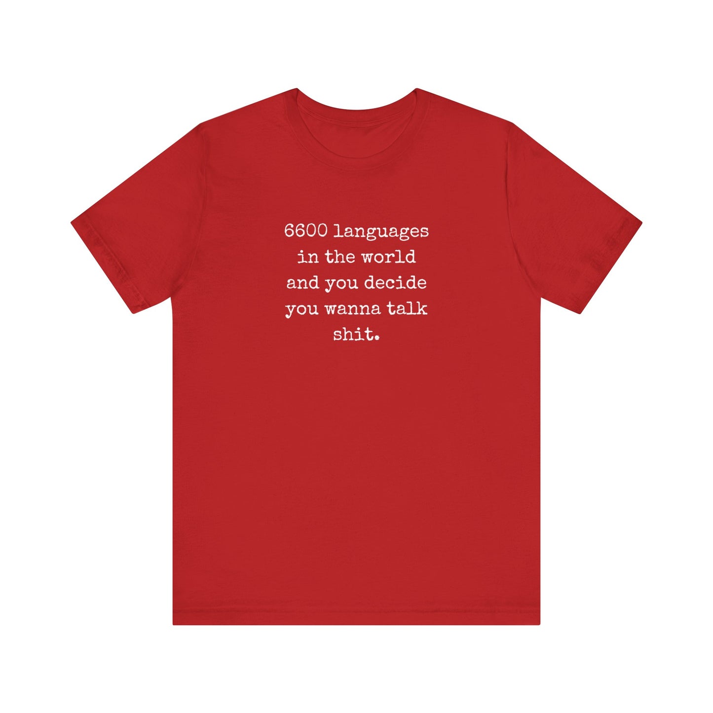 Talk Sh*t | Sarcastic T-Shirt | Cool Graphic | Gift Idea | Adult Humor | Unisex - Men & Womens Tee | Funny T-Shirt
