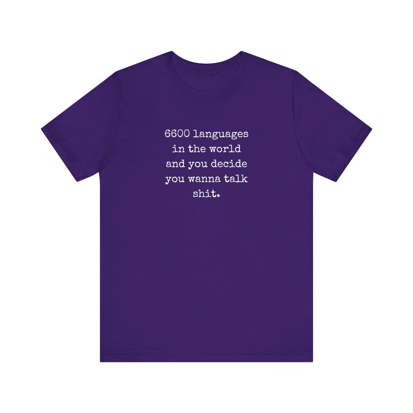 Talk Sh*t | Sarcastic T-Shirt | Cool Graphic | Gift Idea | Adult Humor | Unisex - Men & Womens Tee | Funny T-Shirt