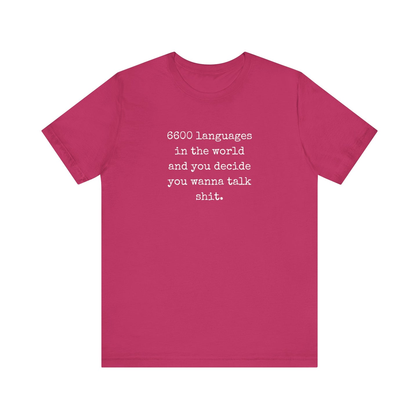 Talk Sh*t | Sarcastic T-Shirt | Cool Graphic | Gift Idea | Adult Humor | Unisex - Men & Womens Tee | Funny T-Shirt
