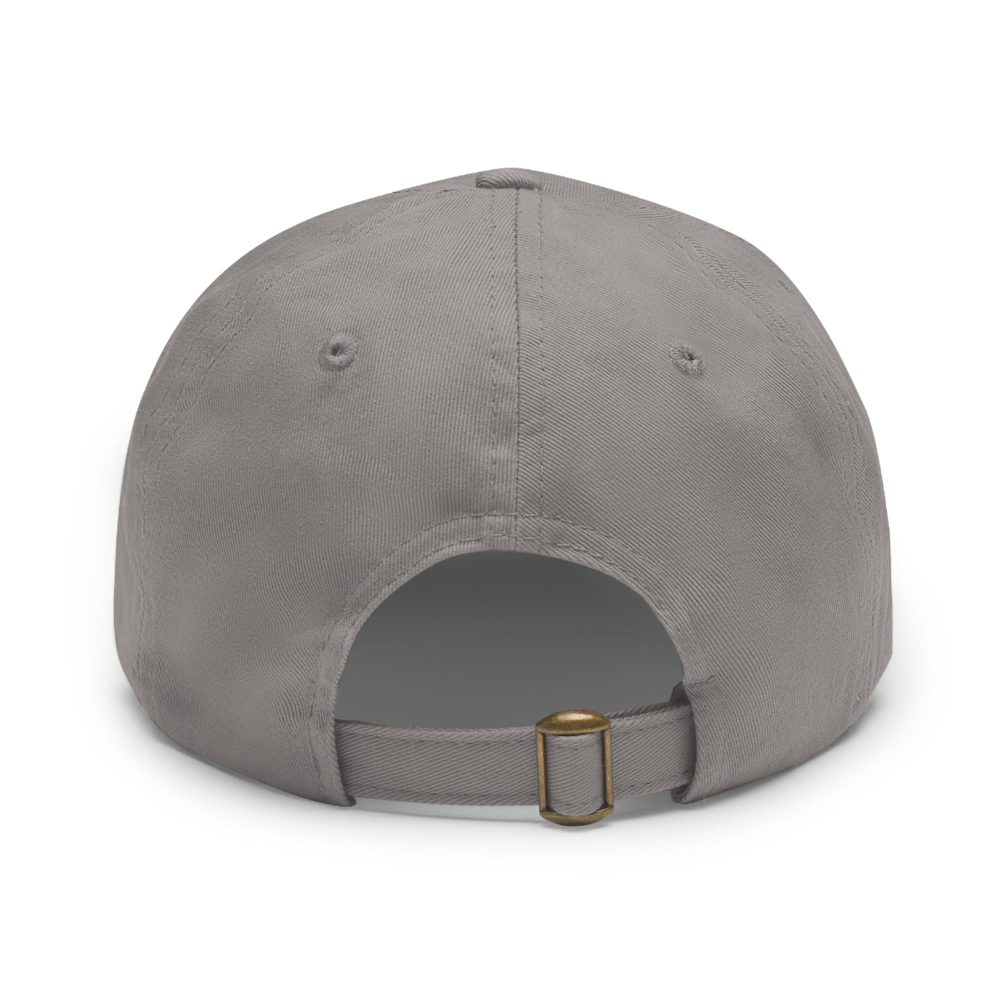 Halloween Dad Hat with Leather Patch - Broom hair. Don't care.
