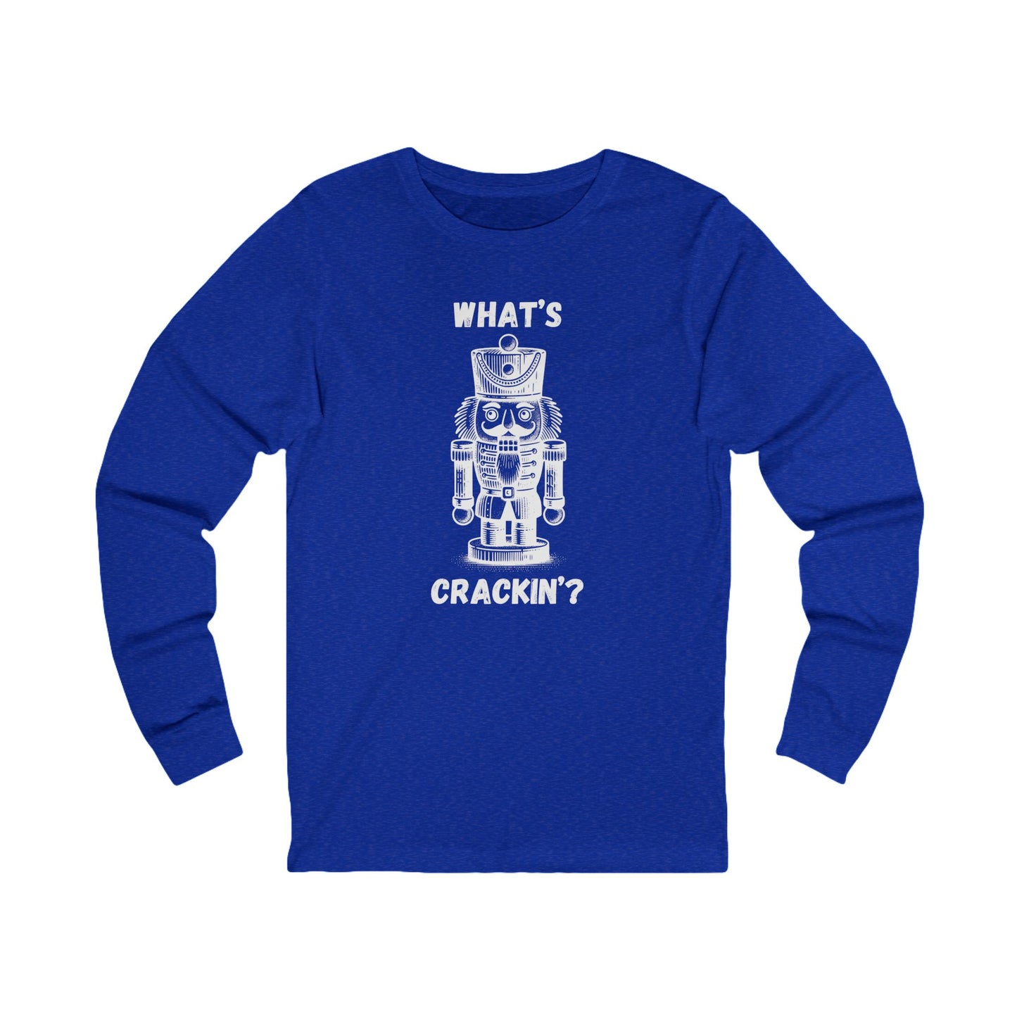 What's Crackin' | Long Sleeve| Christmas T-Shirt | Graphic Tee | Gift Idea | Unisex - Men and Women Tee | Funny T-Shirt