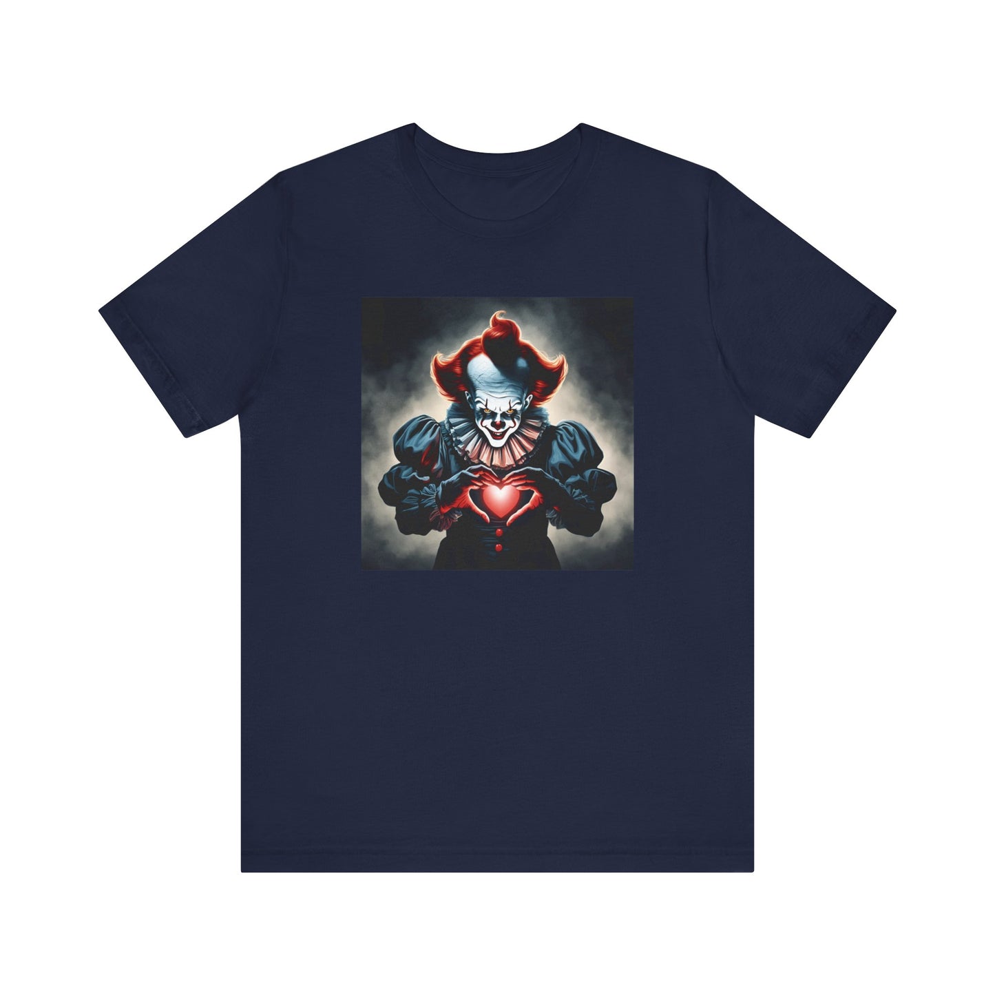 Pennywise Heart-Hands | Fall T-Shirt | Halloween Graphic | Gift Idea | Unisex - Men and Women Tee | Funny T-Shirt