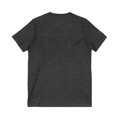 Vintage License Plate V-Neck Tee, Unisex Graphic T-Shirt, Casual Travel Apparel, Gifts for Travelers, Summer Outfit