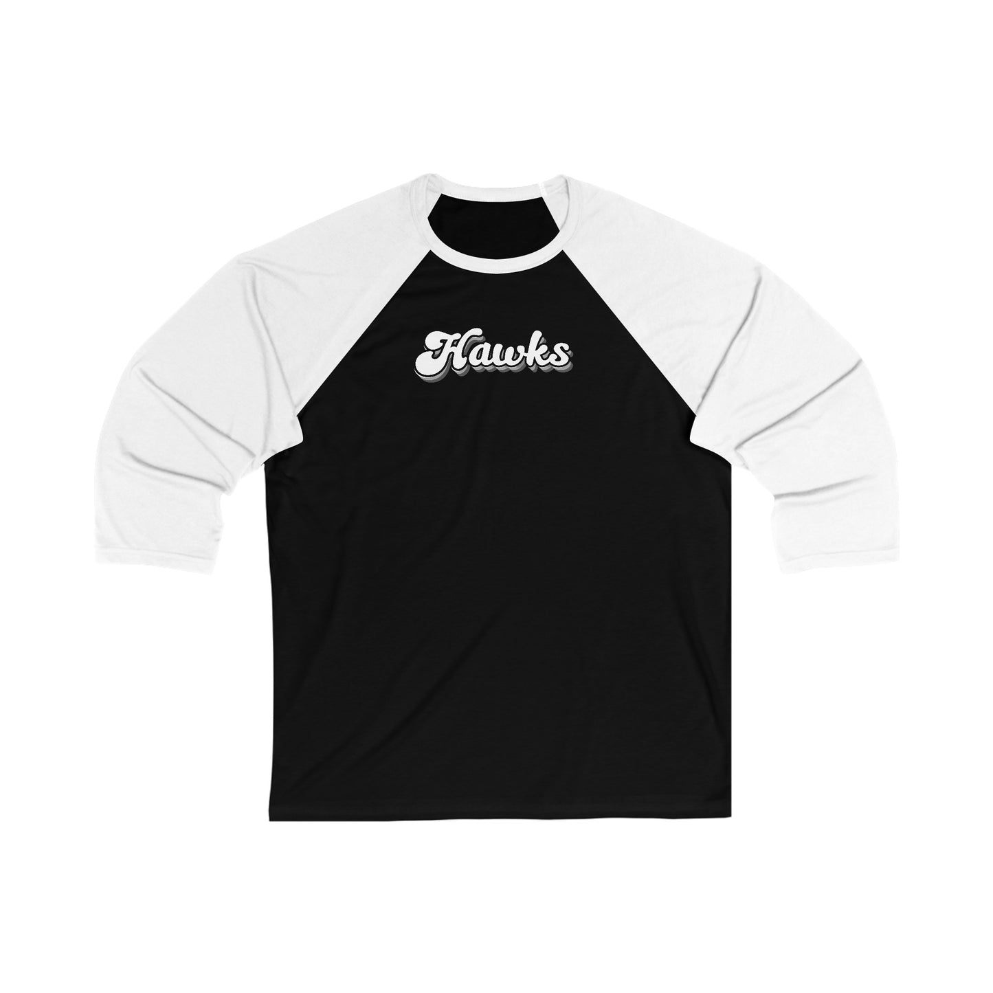 Hawks Team Unisex 3\4 Sleeve Tee