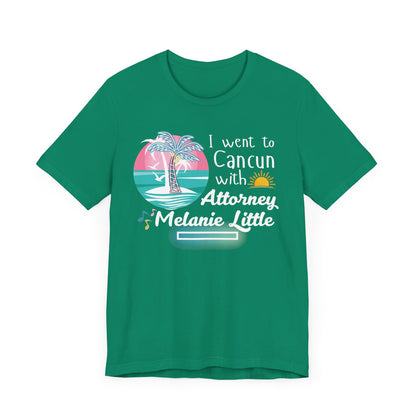 Cancun Attorney Melanie Little | Karen Read T-Shirt | Gift Idea |  Unisex - Men and Women Tee | Funny T-Shirt