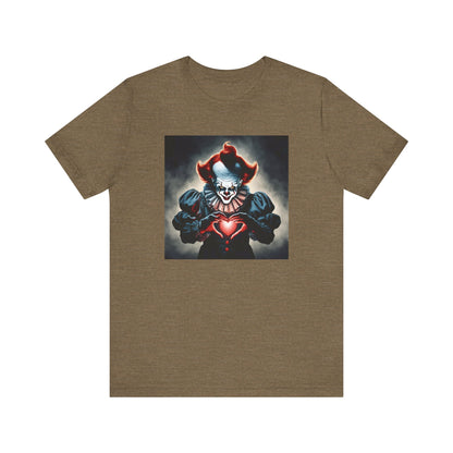 Pennywise Heart-Hands | Fall T-Shirt | Halloween Graphic | Gift Idea |  Unisex - Men and Women Tee | Funny T-Shirt