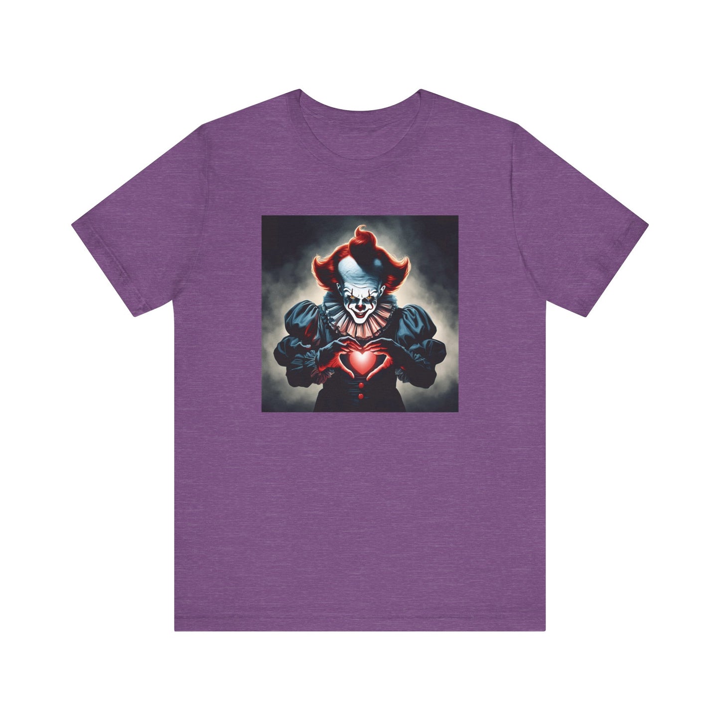 Pennywise Heart-Hands | Fall T-Shirt | Halloween Graphic | Gift Idea |  Unisex - Men and Women Tee | Funny T-Shirt