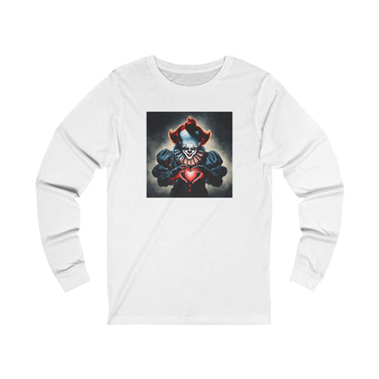 Pennywise Heart-Hands Long Sleeve| Fall T-Shirt | Halloween Graphic | Gift Idea | Unisex - Men and Women Tee | Funny T-Shirt