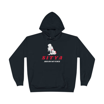 Sit Ya Ass on My Face | Hoodie | Gift Idea | Men Humor | Adult | Unisex EcoSmart® Pullover Hoodie Sweatshirt