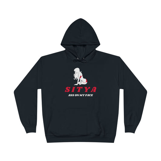 Sit Ya Ass on My Face | Hoodie | Gift Idea | Men Humor | Adult | Unisex EcoSmart® Pullover Hoodie Sweatshirt
