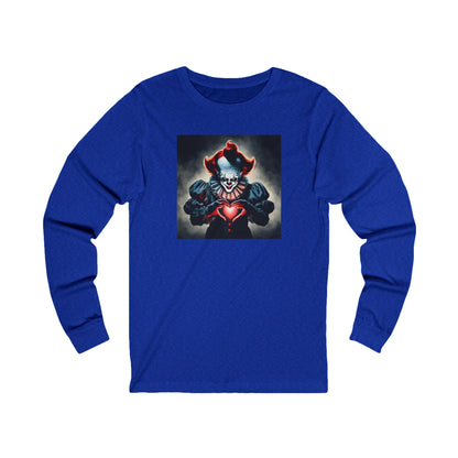 Pennywise Heart-Hands Long Sleeve| Fall T-Shirt | Halloween Graphic | Gift Idea | Unisex - Men and Women Tee | Funny T-Shirt