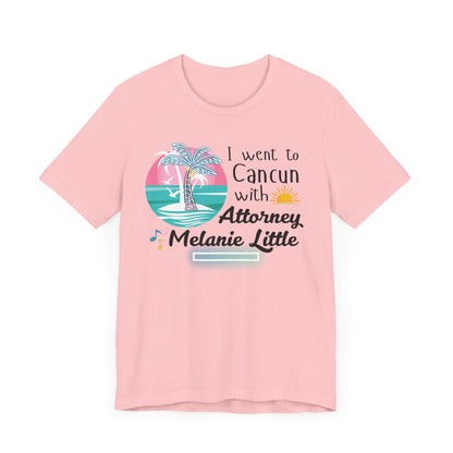 Cancun Attorney Melanie Little | Karen Read T-Shirt | Gift Idea |  Unisex - Men and Women Tee | Funny T-Shirt
