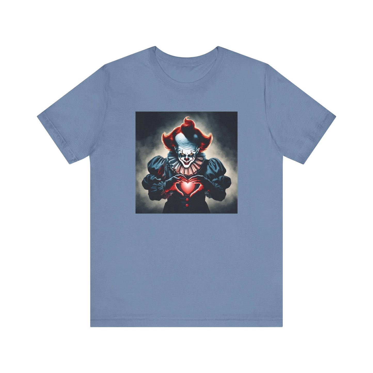 Pennywise Heart-Hands | Fall T-Shirt | Halloween Graphic | Gift Idea |  Unisex - Men and Women Tee | Funny T-Shirt