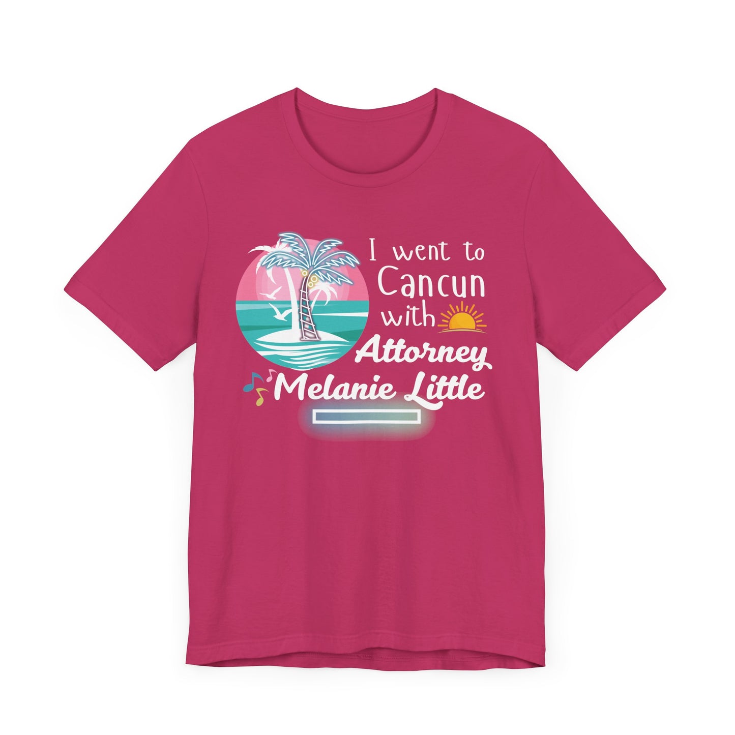 Cancun Attorney Melanie Little | Karen Read T-Shirt | Gift Idea |  Unisex - Men and Women Tee | Funny T-Shirt