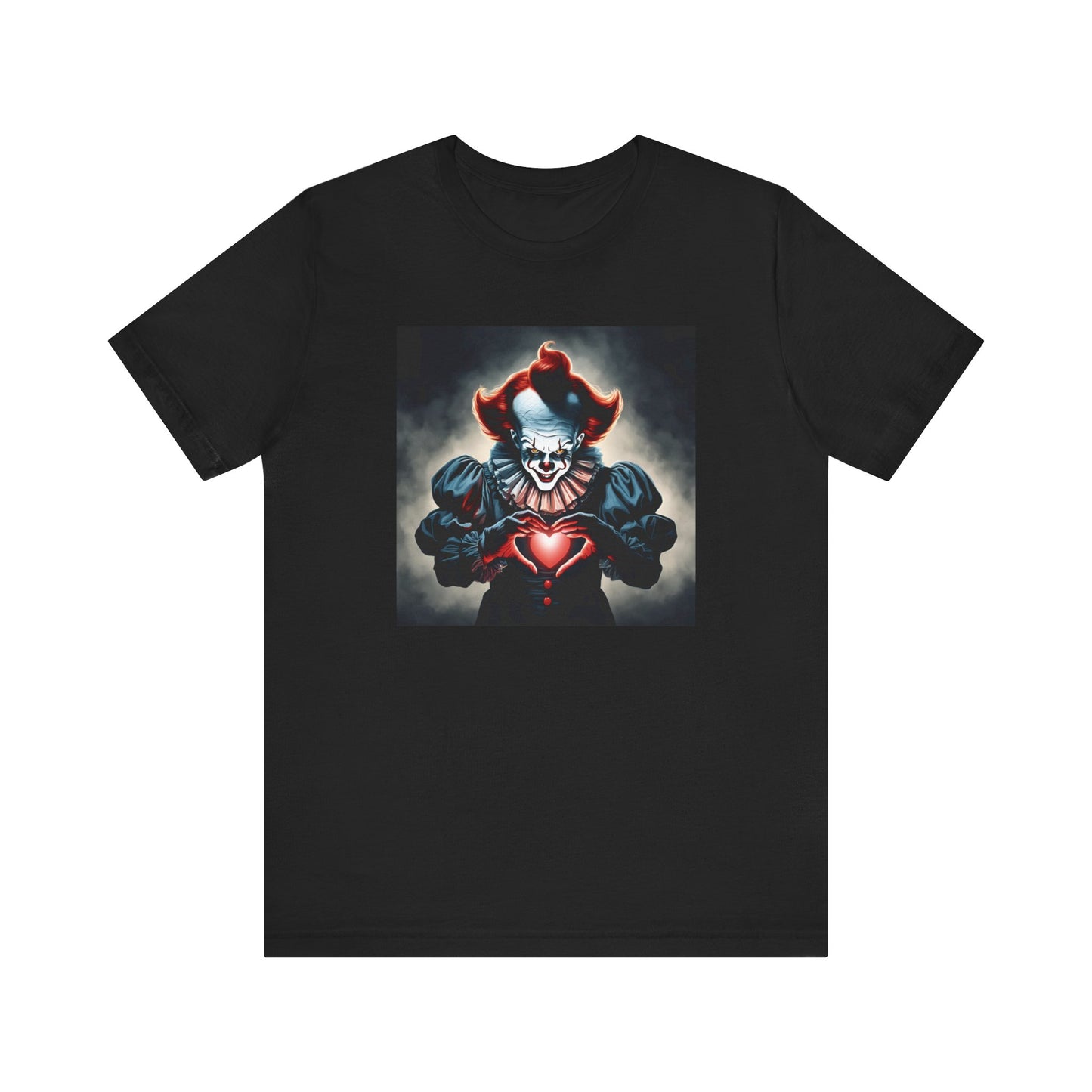 Pennywise Heart-Hands | Fall T-Shirt | Halloween Graphic | Gift Idea |  Unisex - Men and Women Tee | Funny T-Shirt