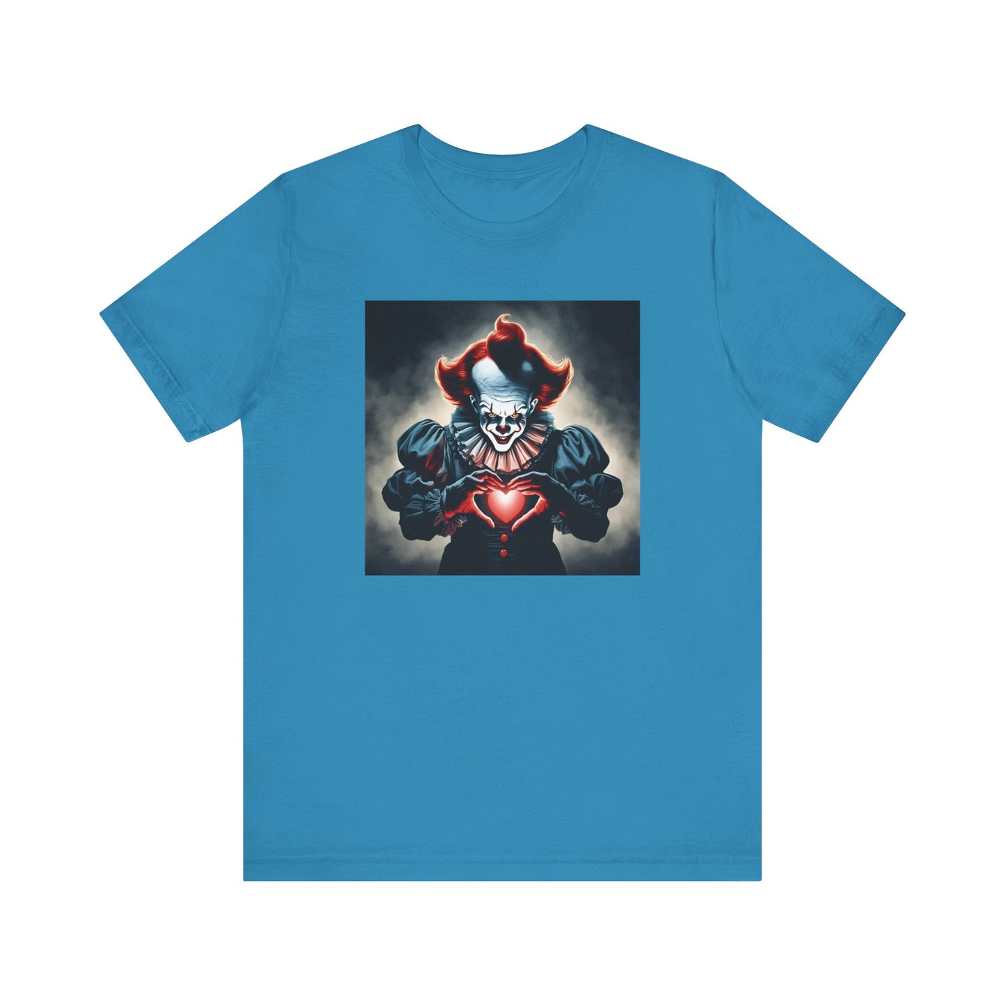 Pennywise Heart-Hands | Fall T-Shirt | Halloween Graphic | Gift Idea |  Unisex - Men and Women Tee | Funny T-Shirt