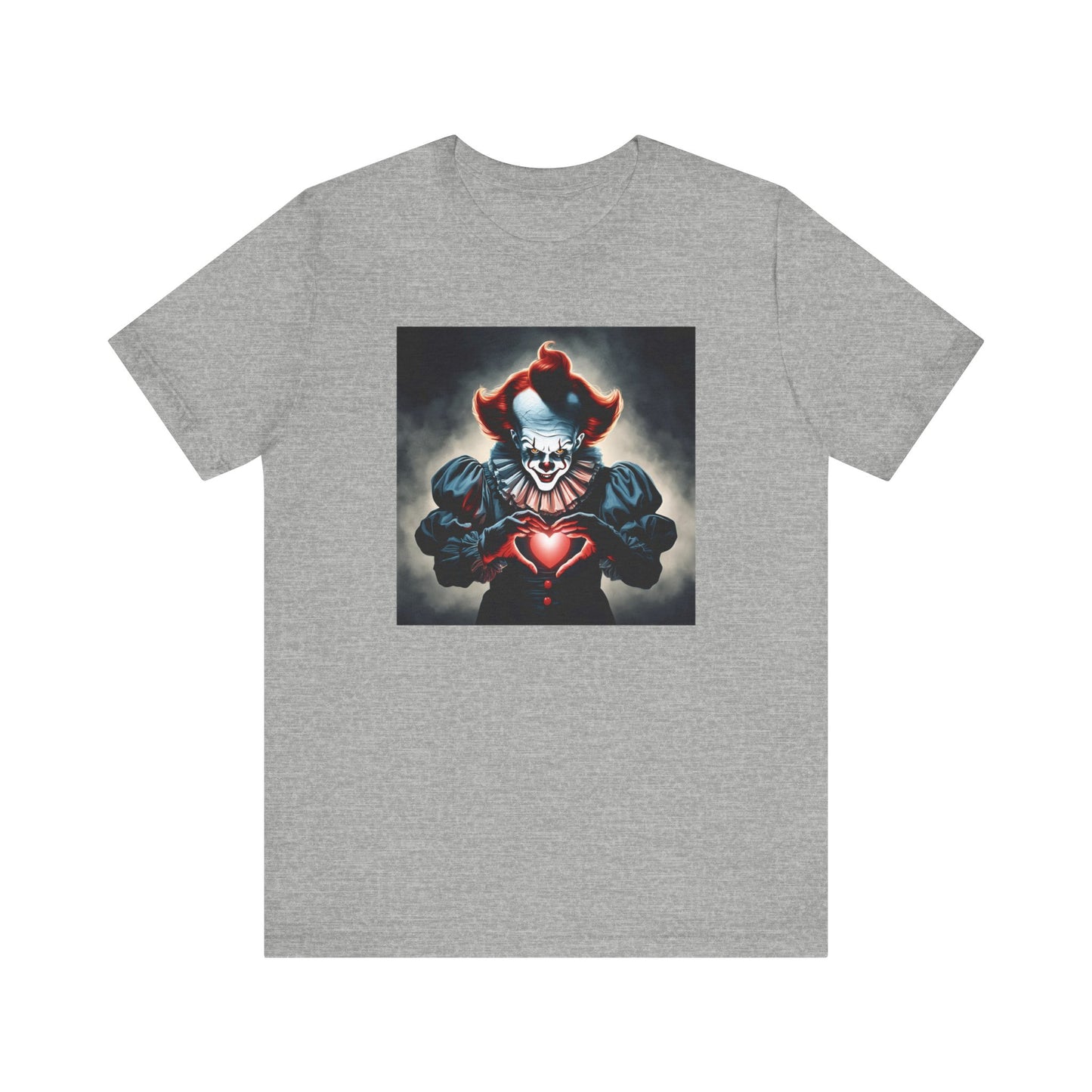 Pennywise Heart-Hands | Fall T-Shirt | Halloween Graphic | Gift Idea |  Unisex - Men and Women Tee | Funny T-Shirt