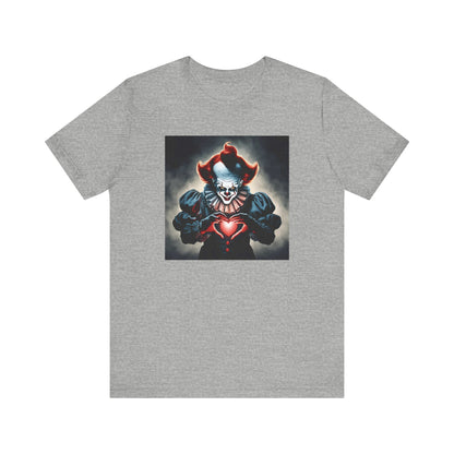 Pennywise Heart-Hands | Fall T-Shirt | Halloween Graphic | Gift Idea |  Unisex - Men and Women Tee | Funny T-Shirt