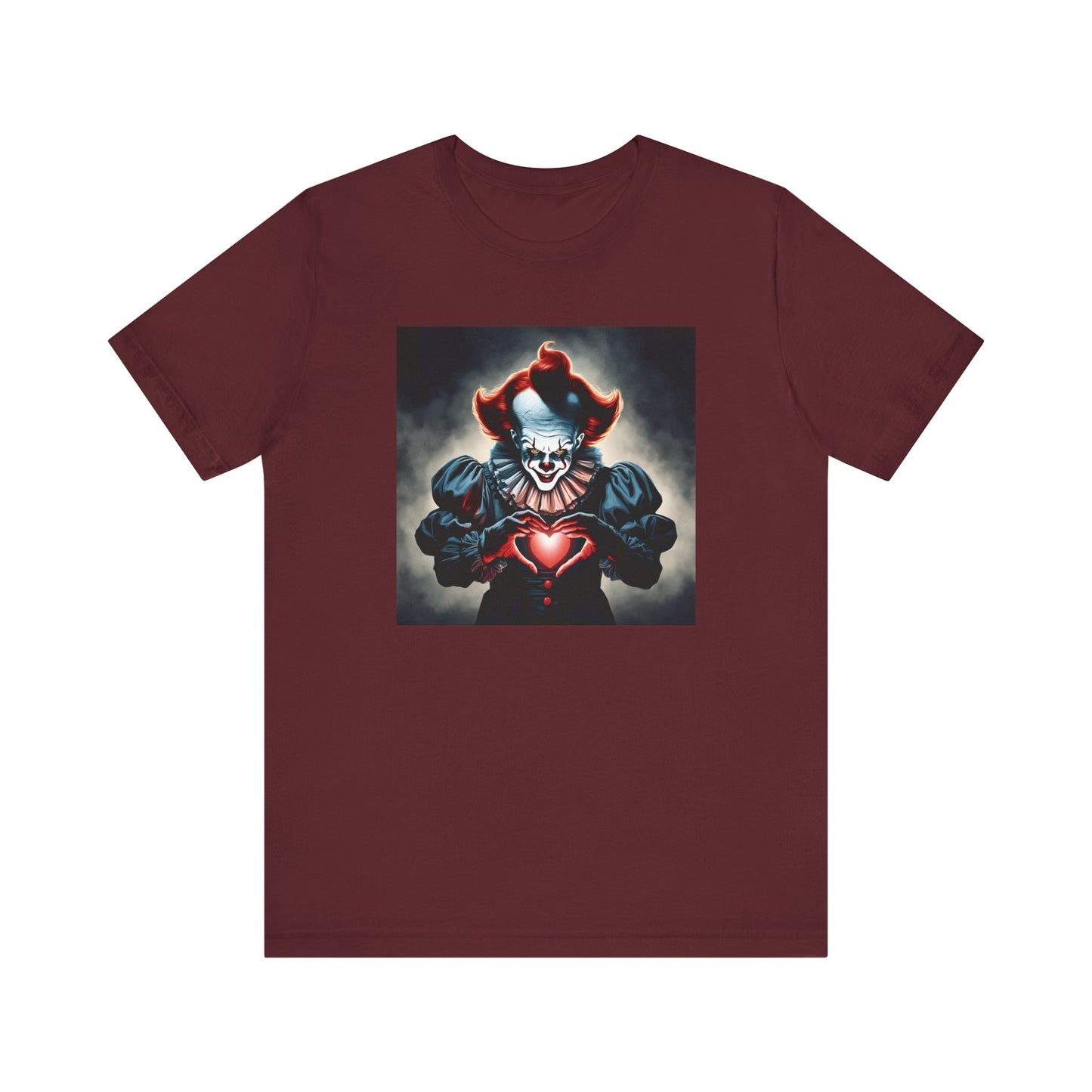 Pennywise Heart-Hands | Fall T-Shirt | Halloween Graphic | Gift Idea |  Unisex - Men and Women Tee | Funny T-Shirt