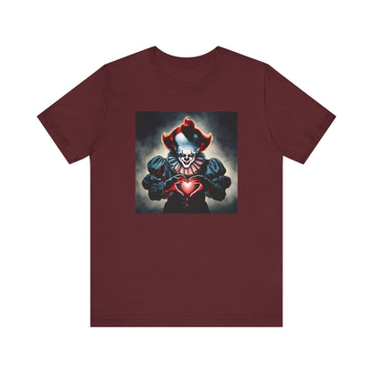 Pennywise Heart-Hands | Fall T-Shirt | Halloween Graphic | Gift Idea |  Unisex - Men and Women Tee | Funny T-Shirt