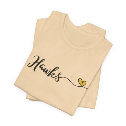 Hawks | School Spirit |  Unisex - Men and Women Tee