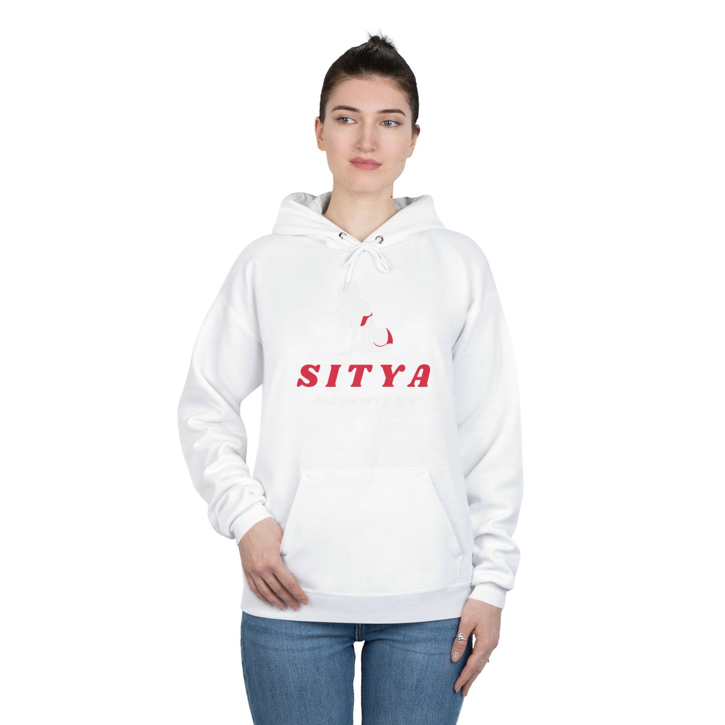 Sit Ya Ass on My Face | Hoodie | Gift Idea | Men Humor | Adult | Unisex EcoSmart® Pullover Hoodie Sweatshirt