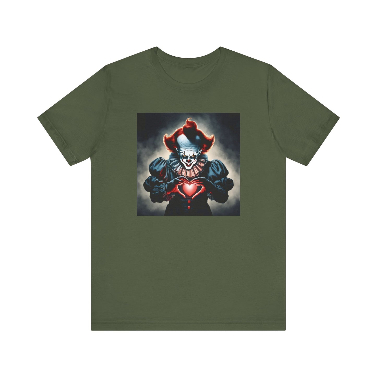 Pennywise Heart-Hands | Fall T-Shirt | Halloween Graphic | Gift Idea |  Unisex - Men and Women Tee | Funny T-Shirt