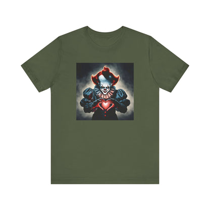 Pennywise Heart-Hands | Fall T-Shirt | Halloween Graphic | Gift Idea |  Unisex - Men and Women Tee | Funny T-Shirt