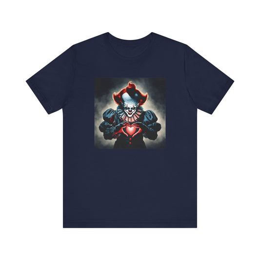 Pennywise Heart-Hands | Fall T-Shirt | Halloween Graphic | Gift Idea |  Unisex - Men and Women Tee | Funny T-Shirt