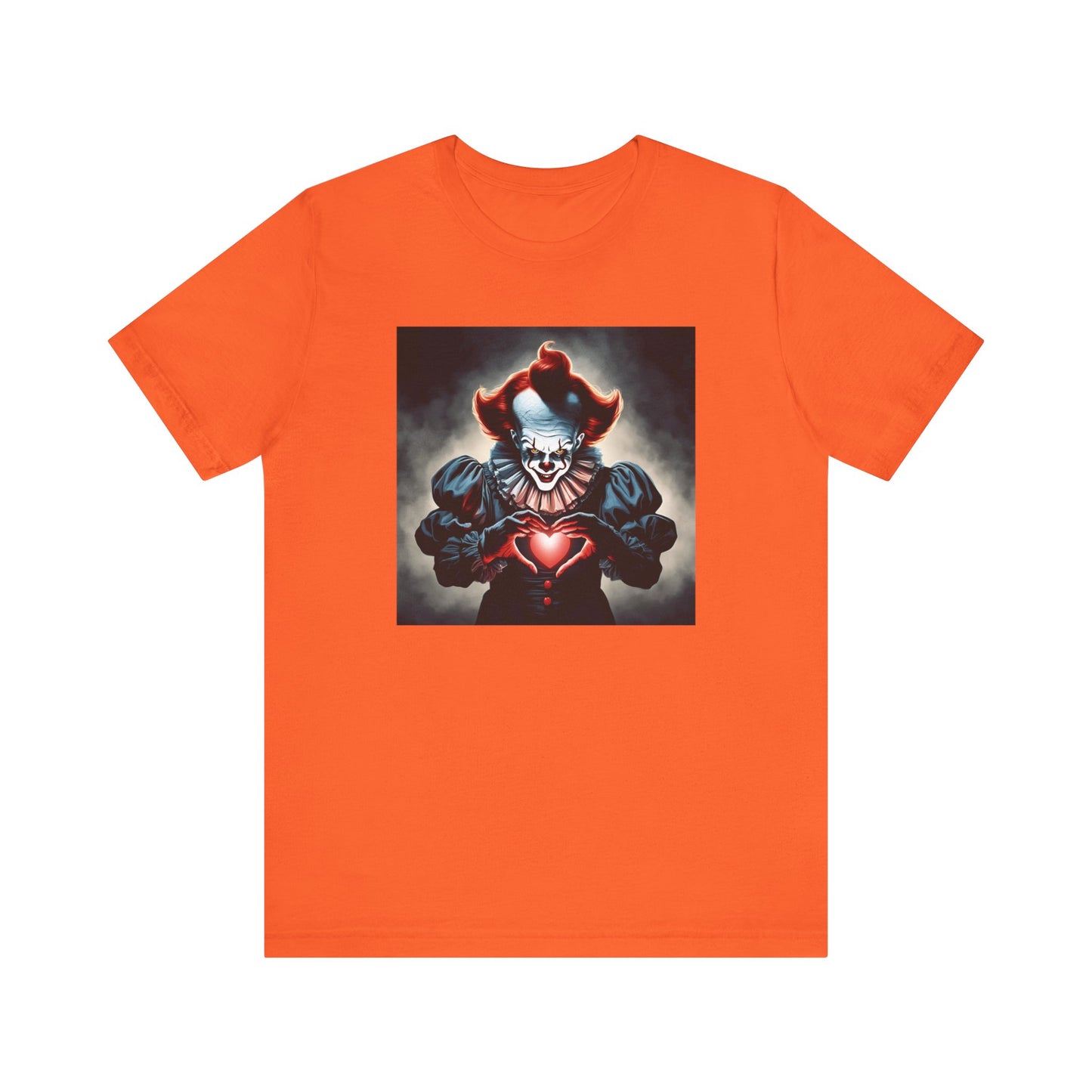 Pennywise Heart-Hands | Fall T-Shirt | Halloween Graphic | Gift Idea |  Unisex - Men and Women Tee | Funny T-Shirt