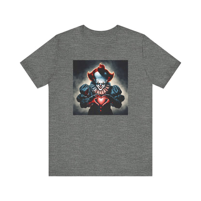 Pennywise Heart-Hands | Fall T-Shirt | Halloween Graphic | Gift Idea |  Unisex - Men and Women Tee | Funny T-Shirt